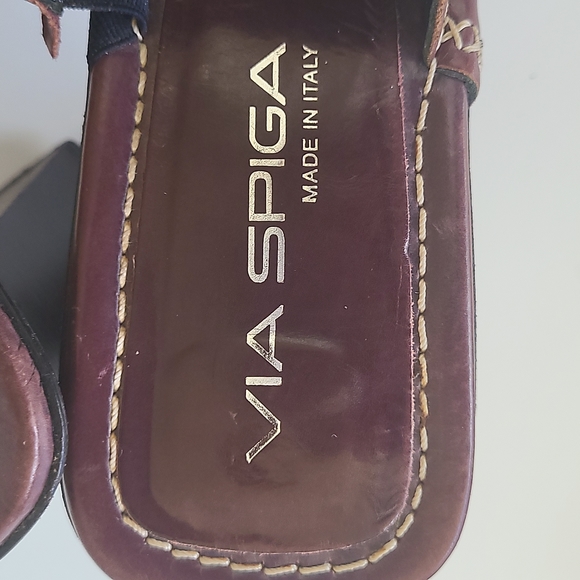 Via Spiga women's sandals shoes brown leather size 10M - Picture 3 of 13
